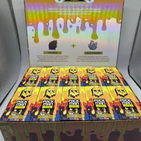 Packman 1 Gram Disposable vape pen in sleek design with colorful packaging.