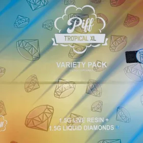 A Piff 3G Disposable vape device, showcasing its sleek design and vibrant branding, set against a clean background.