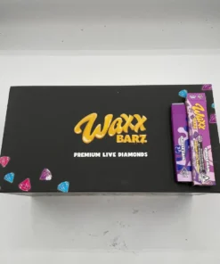 Waxx Barz 1G Disposable vape with sleek design and vibrant packaging.