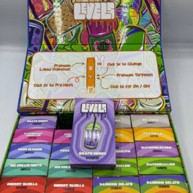 Levels 2g Disposable Vape Pen with sleek design and cannabis concentrate for smooth hits
